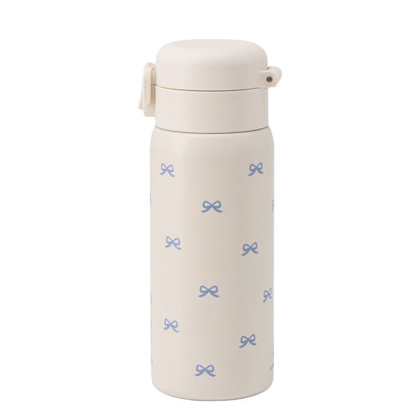 スヌーピー ワンプッシュステンレスボトル 350mL (Ribbon mood)