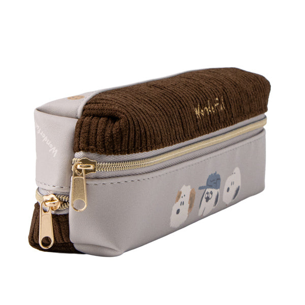 スヌーピー 2ルームペンケース (WONDERFUL BROTHERS)