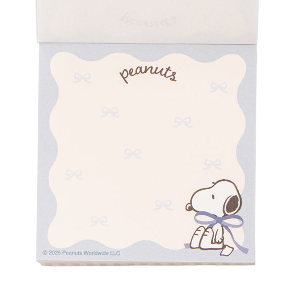 スヌーピー ブロックメモ (Ribbon mood)