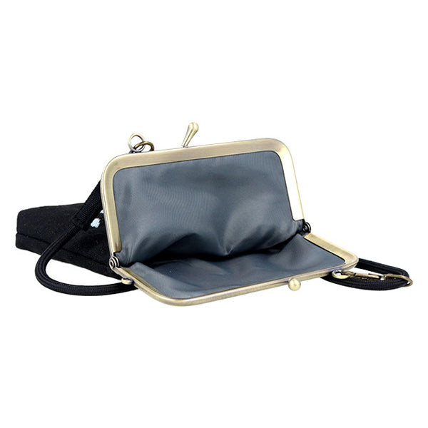 スヌーピー ゴブラン織 マルチショルダーポーチ がま口 (NewLifeCollection)