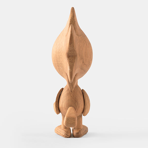 『BOYHOOD』北欧の天然オーク材オブジェ SNOOPY(ウッドストック) SMALL