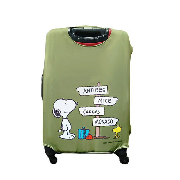 スヌーピー スーツケースカバー Lサイズ (マウンテン)