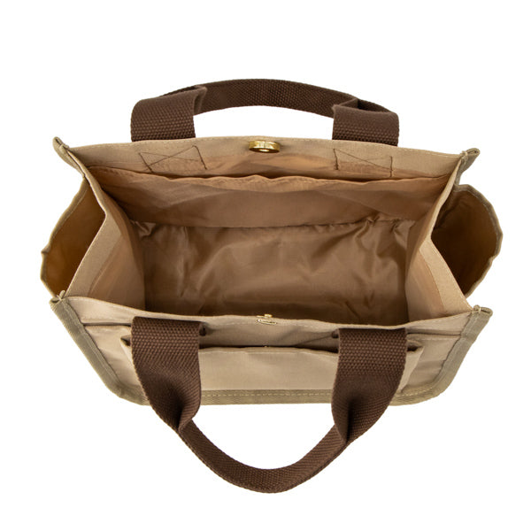 スヌーピー ポケットいっぱいミニトート (スヌーピーとくま)