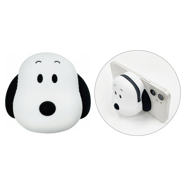 スヌーピー MagSafe対応 シリコンポーチ (スヌーピー)