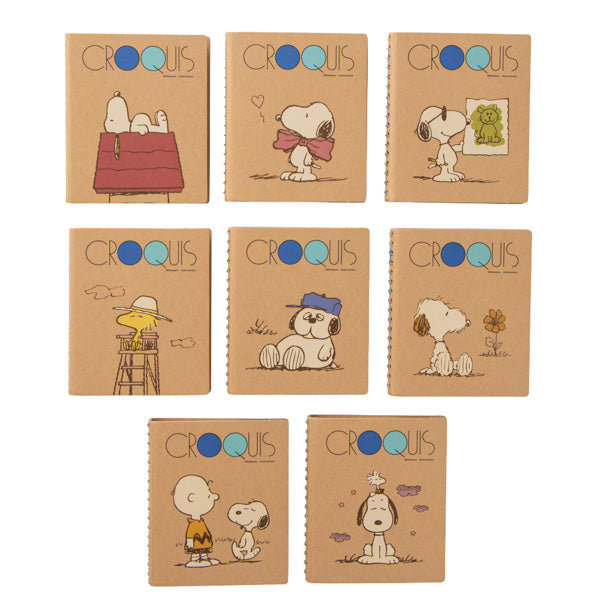 スヌーピー トレーディング ミニミニクロッキーブック