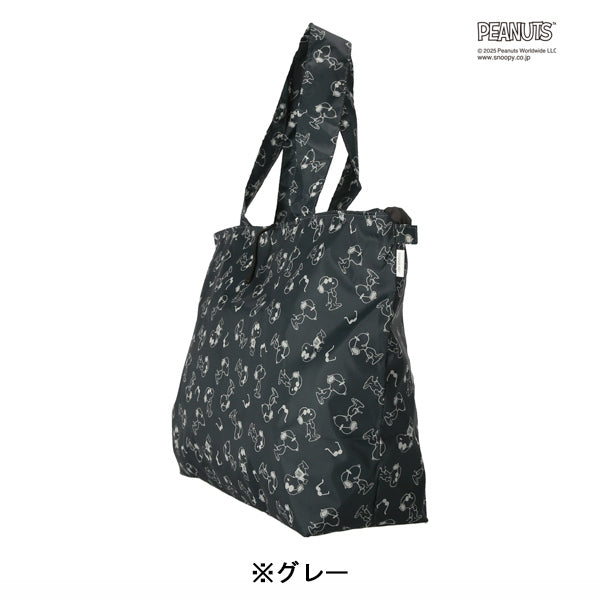 スヌーピー 折りたたみトートバッグ (L)