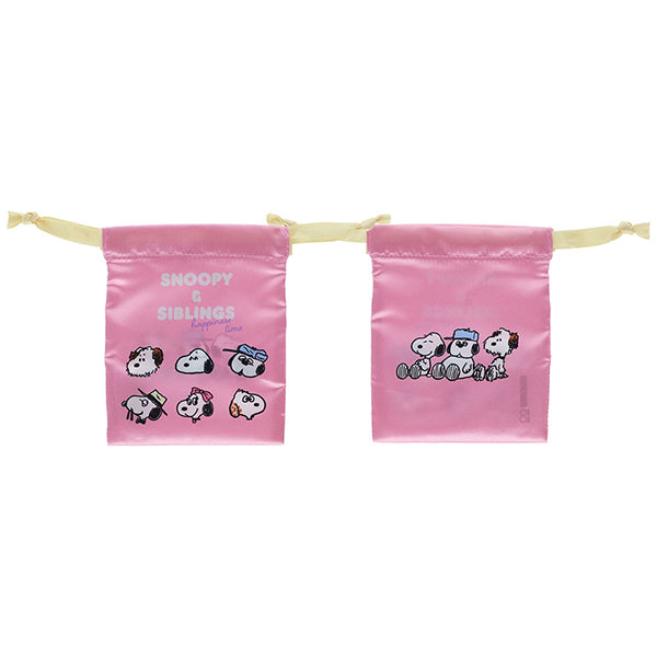 スヌーピー ミニ巾着 (SNOOPY&SIBLINGS)