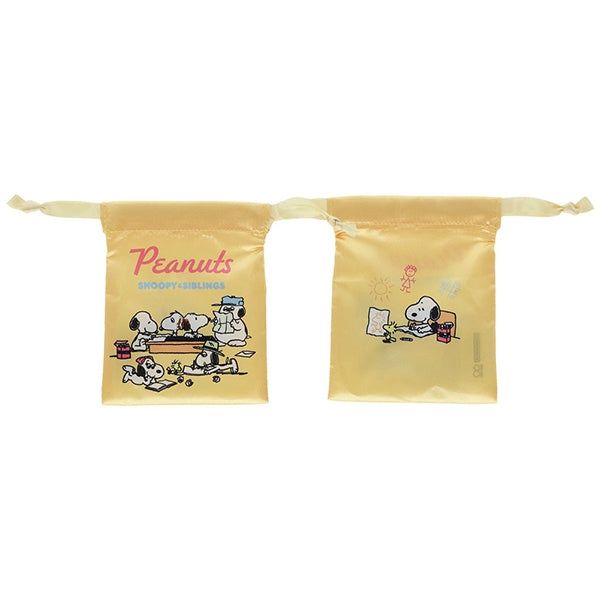 スヌーピー ミニ巾着 (SNOOPY&SIBLINGS)