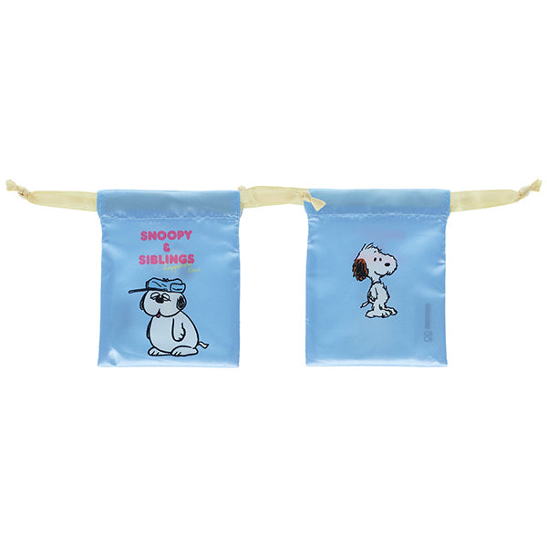 スヌーピー ミニ巾着 (SNOOPY&SIBLINGS)