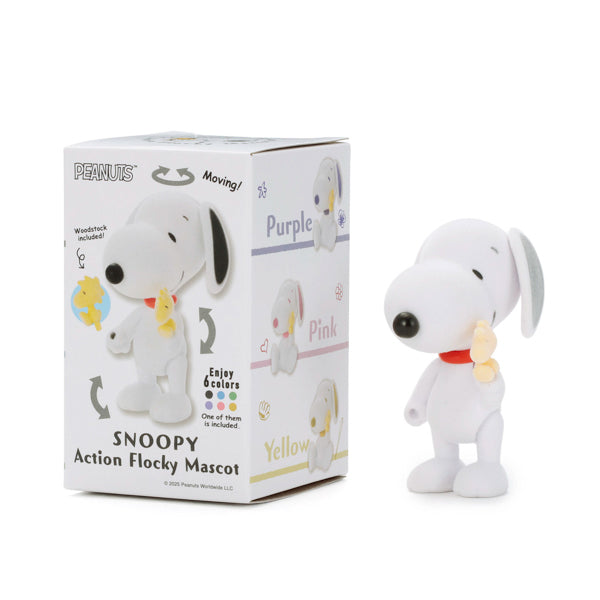 スヌーピー アクションフロッキーマスコット (ランダムボックス)
