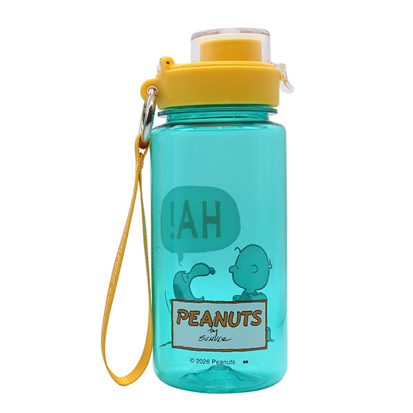 スヌーピー ドリンクボトルM (ブルー/WITH STRAP)