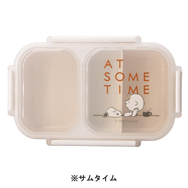 スヌーピー 汁漏れしにくい スリムランチボックス