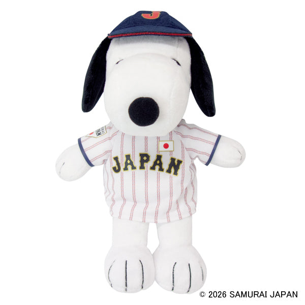 スヌーピー 侍ジャパンぬいぐるみ