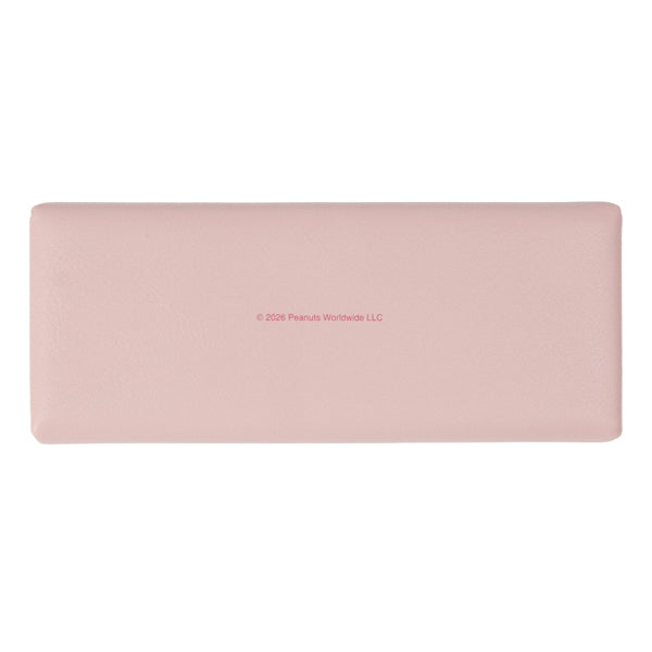 スヌーピー メガネケース (ピンク/ふんわりさくらシリーズ)