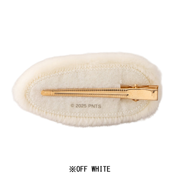 スヌーピー ファー前髪クリップ