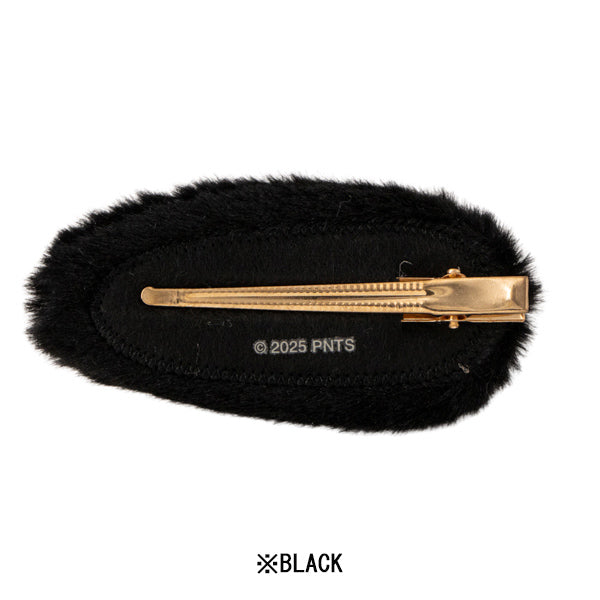 スヌーピー ファー前髪クリップ