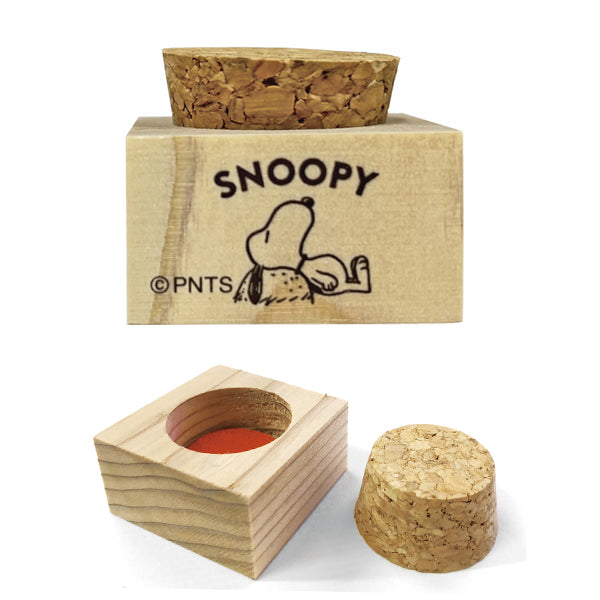 ✨Tom Spanuトム スパヌー ✨ ハンドメイド コルク貼りパイプ 中古品 スヌーピー スギの朱肉
