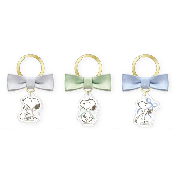スヌーピー シークレットリボンキーリング