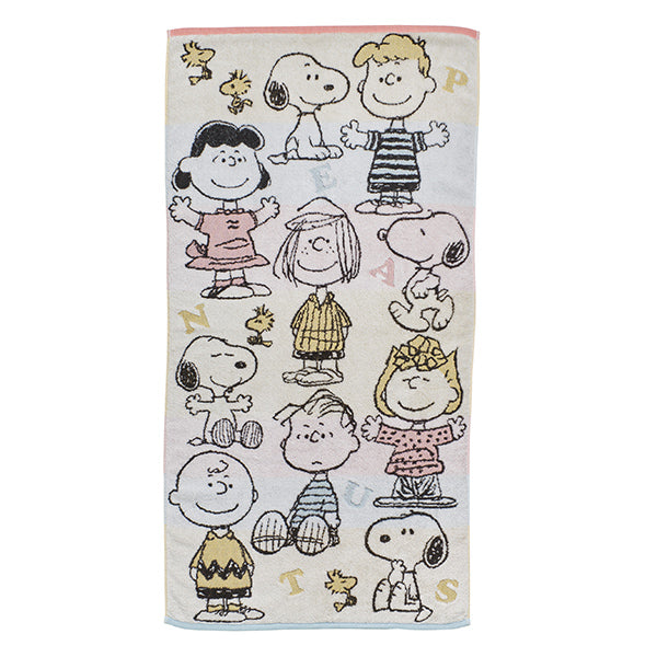 スヌーピー バスタオル (Colorful)