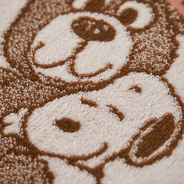 スヌーピー ミニタオル (Teddy bear)