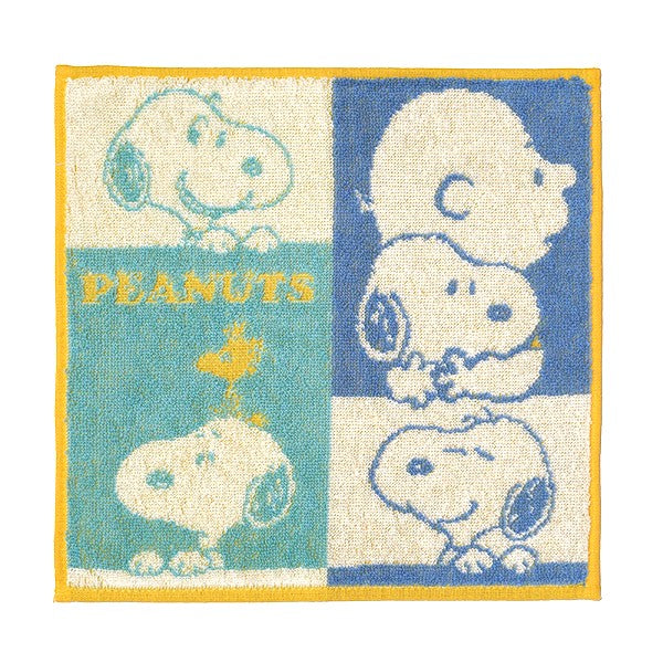 スヌーピー ミニタオル (Peeking)