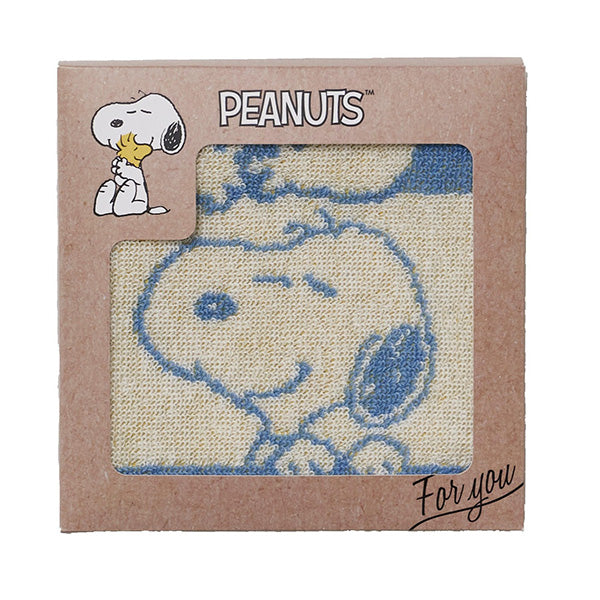 スヌーピー ミニタオル (Peeking)