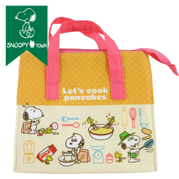 スヌーピー 保冷ランチトート (Let’s cook pancakes)