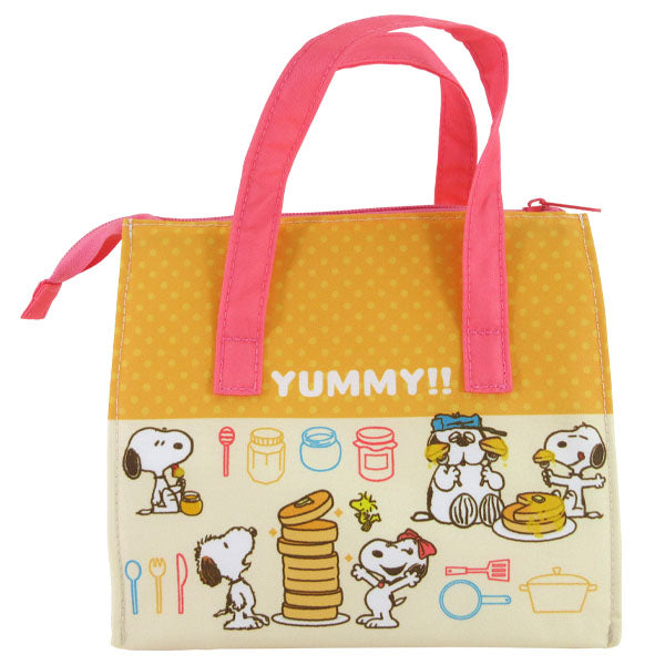 スヌーピー 保冷ランチトート (Let’s cook pancakes)