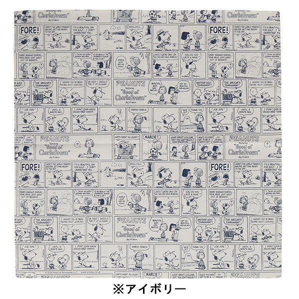 スヌーピー プリントハンカチ (スヌーピー&フレンズ /ゴルフ)