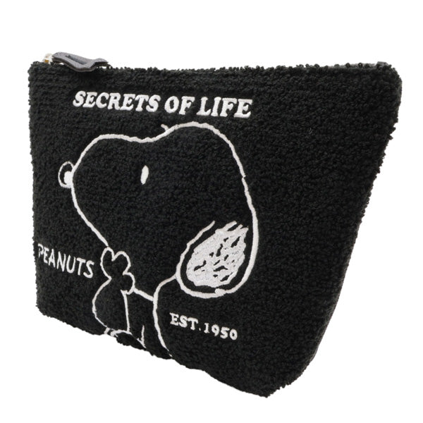 スヌーピー PEANUTSさがらポーチ (MONOTONE SNOOPY)