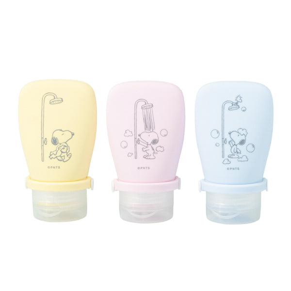 スヌーピー シリコンボトルセット (ランドリーシリーズ)