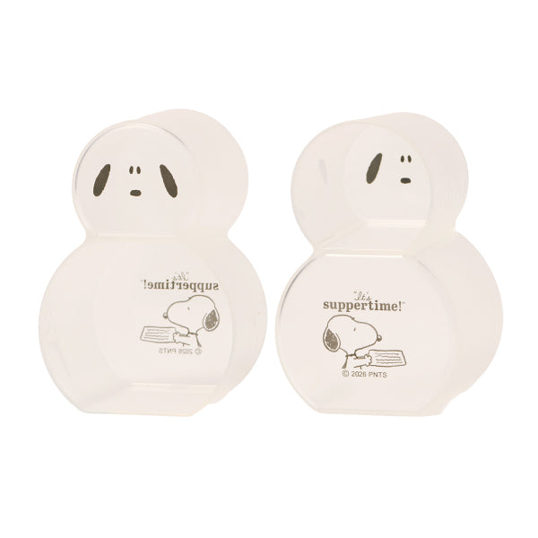 【おかいものSNOOPYオリジナル】こめコレ!スリキリゆきだるまカップ(It's suppertime!)