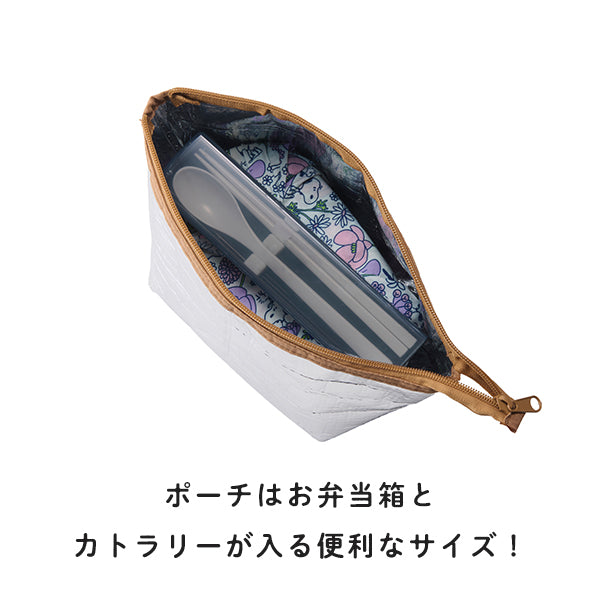 【おかいものSNOOPYオリジナル】保冷ポーチ付きミニトートバッグ/1950s SNOOPY