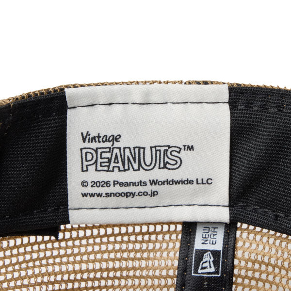 PEANUTS NEW ERA キャップ(GF 940AFTR PEANUTS BOX KHA 261 / カーキ)