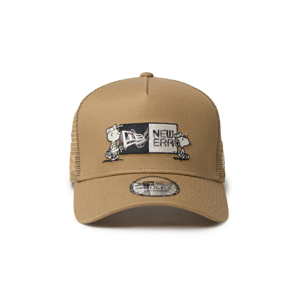 PEANUTS NEW ERA キャップ(GF 940AFTR PEANUTS BOX KHA 261 / カーキ)