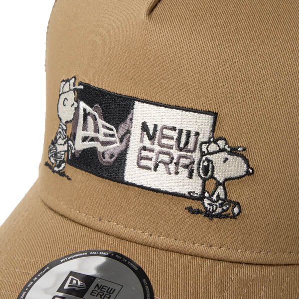 PEANUTS NEW ERA キャップ(GF 940AFTR PEANUTS BOX KHA 261 / カーキ)