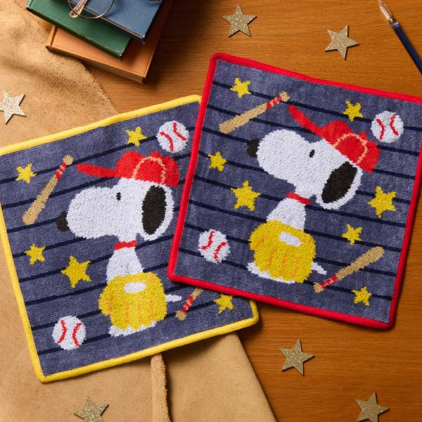 【おかいものSNOOPY限定】※4月22日発売※FEILERハンカチ(Baseball)