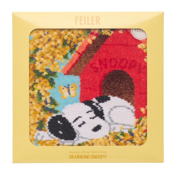 【おかいものSNOOPY限定】※4月22日発売※FEILERハンカチ(Spring sleep)