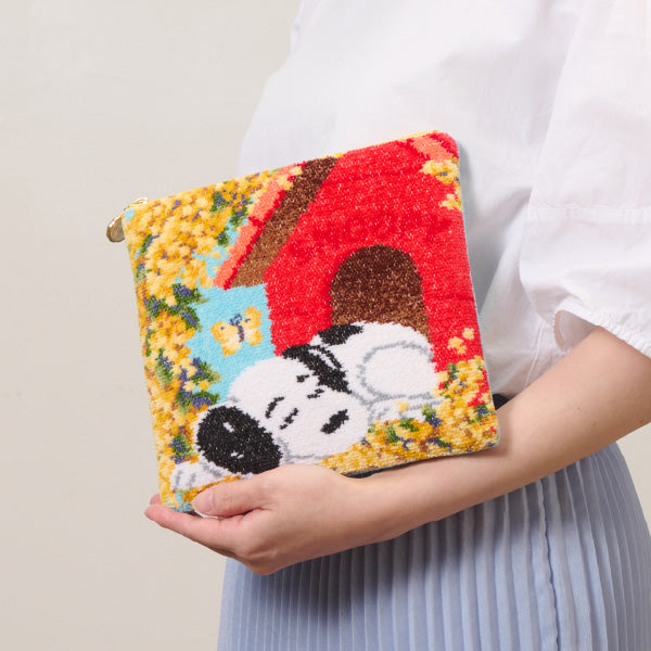 【おかいものSNOOPY限定】※4月22日発売※FEILERポーチ(Spring sleep)