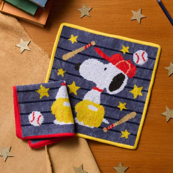 【おかいものSNOOPY限定】※5月13日発売※FEILERハンカチ(Baseball)
