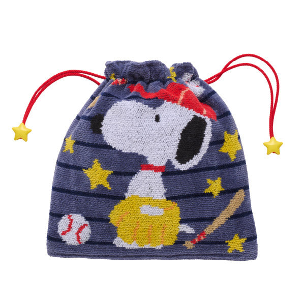 【おかいものSNOOPY限定】※5月13日発売※FEILER巾着(Baseball)