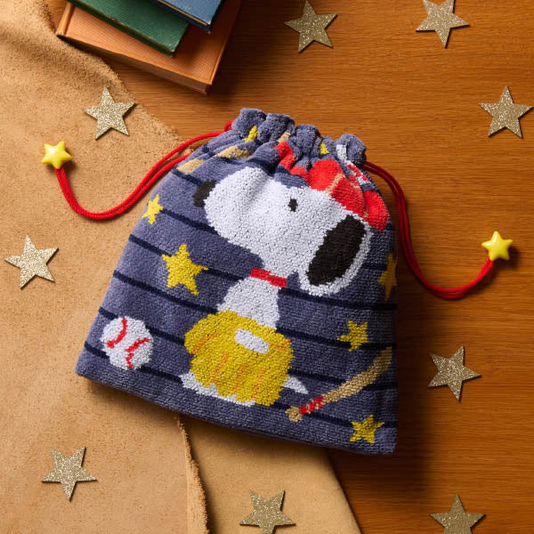 【おかいものSNOOPY限定】※5月13日発売※FEILER巾着(Baseball)