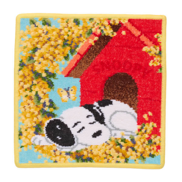 【おかいものSNOOPY限定】※5月13日発売※FEILERハンカチ(Spring sleep)