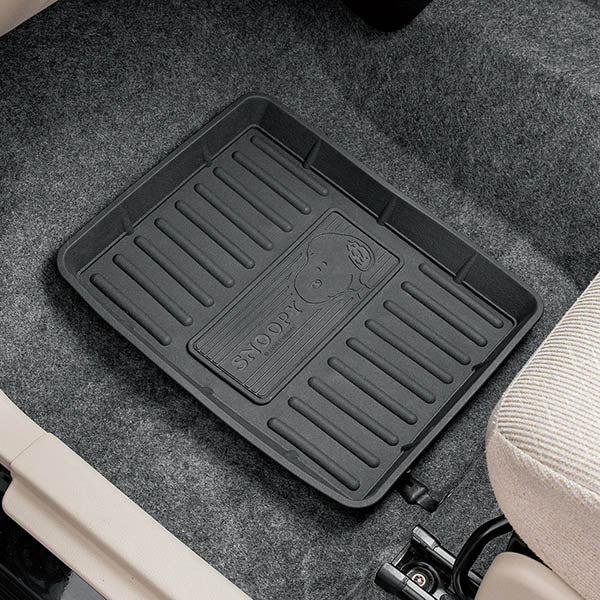 スヌーピー ソフトトレイ 28×35cm (ブラック)