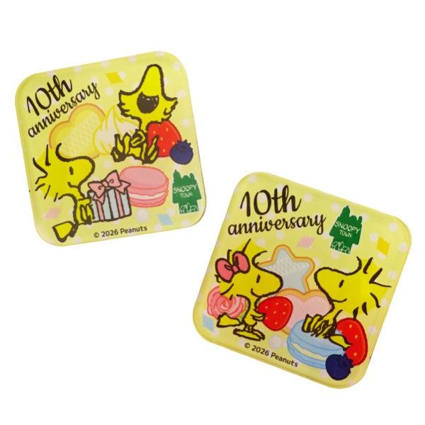 スヌーピー マグネット2個セット(WOODSTOCK SMALL SHOP 10th)