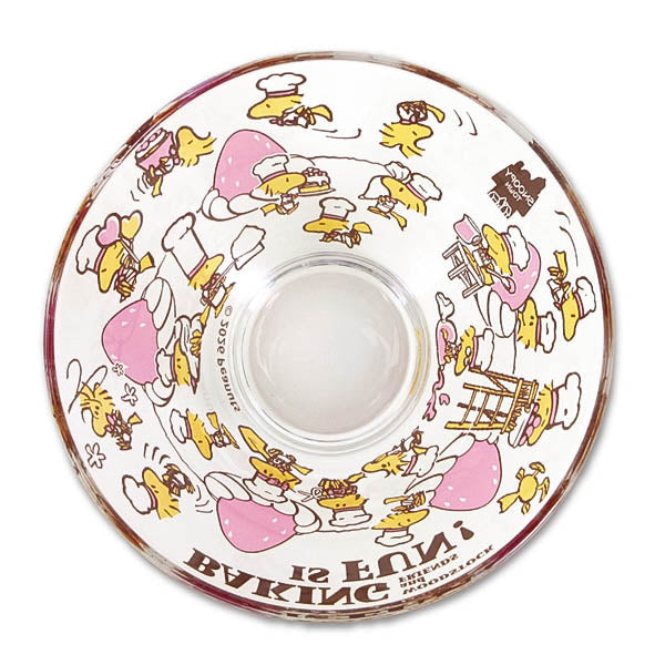 スヌーピー ミニガラスボウル&プチスプーン (BAKING IS FUN!)