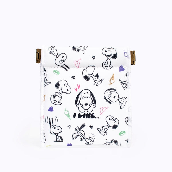 キャンディポーチ・PEANUTS (I Like/WHT)