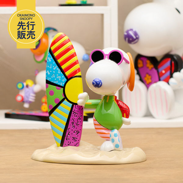 ROMERO BRITTO 『PEANUTS フィギュア』 (Joe Cool Surf)