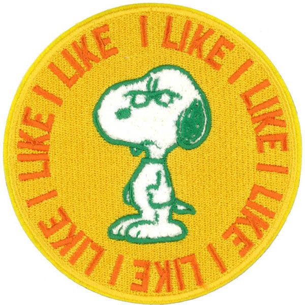 スヌーピー スーツケースステッカー(I LIKE…YELLOW)