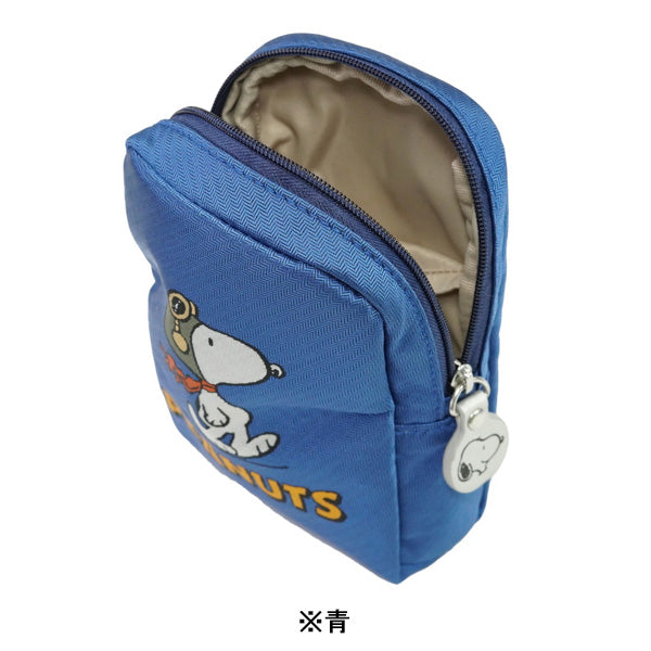 PEANUTS/コスメポーチ (フライング・エース柄)